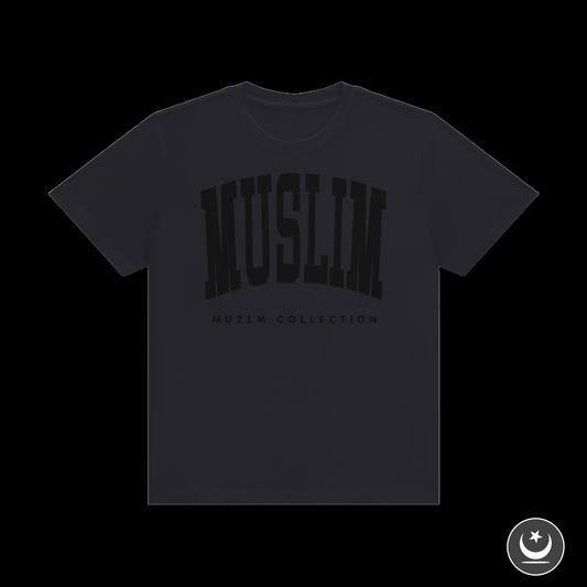 BASIC MUSLIM TEE - BLACK