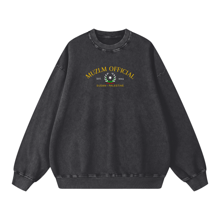 SUDAN x PALESTINE HEAVYWEIGHT SWEATSHIRT